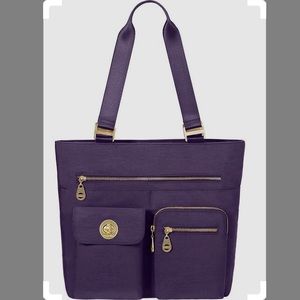 Baggallini Grape Tulum Tote NWT